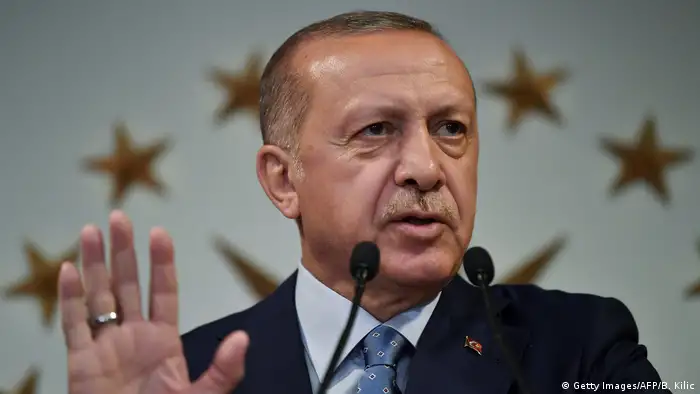 Türkische Präsident - Tayyip Erdogan (Getty Images/AFP/B. Kilic)