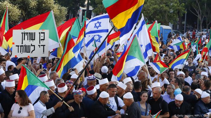 Israel′s Druze rally against Jewish state law in Tel Aviv | News | DW | 04.08.2018