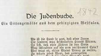 Annette von Droste-Hülshoff: Die Judenbuche (Foto: Germanistisches Institut der Universität Köln)