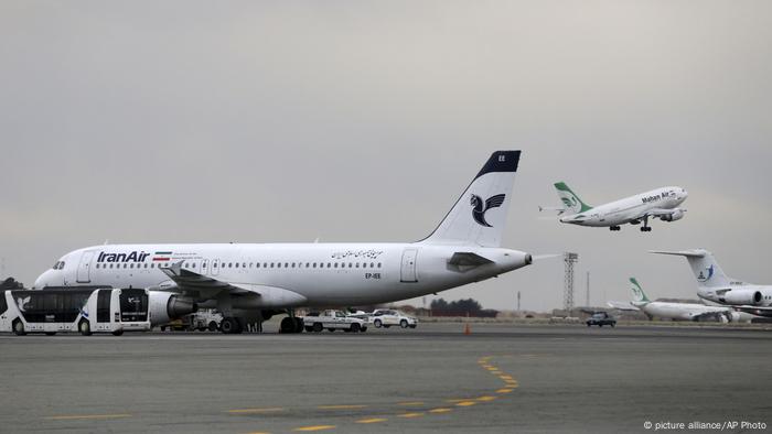 Iran Flughafen Teheran Iranian Mahan Air Iran Air