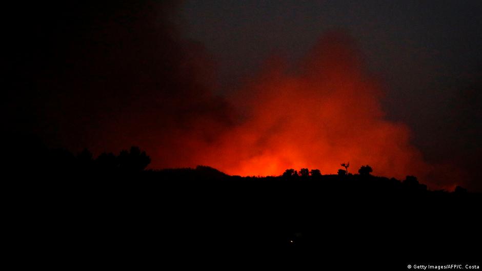 Al menos 24 heridos por incendios en Portugal