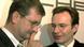Wendelin Wiedeking (l) i jego następca Michael Macht Wendelin Wiedeking (l) i jego następca Michael Macht