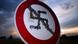 A no-Nazis graffito A no-Nazis graffito