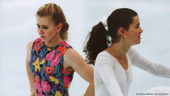 Nancy Kerrigan und Tonya Harding (picture-alliance/dpa/A. Altwein)