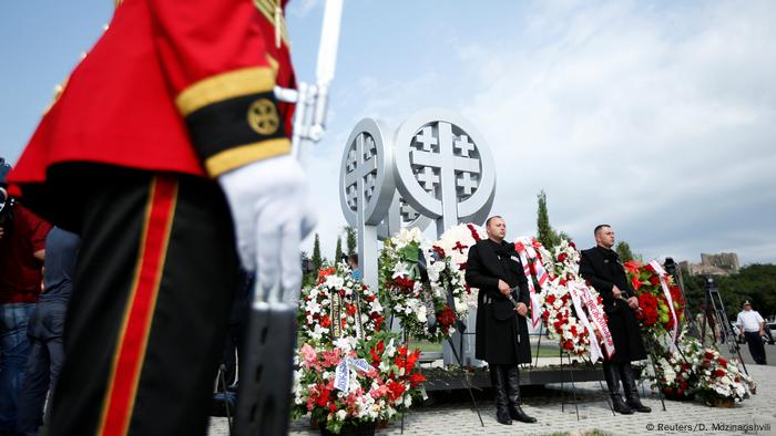Georgien gedenkt Opfern des Krieges mit Russland vor zehn Jahren