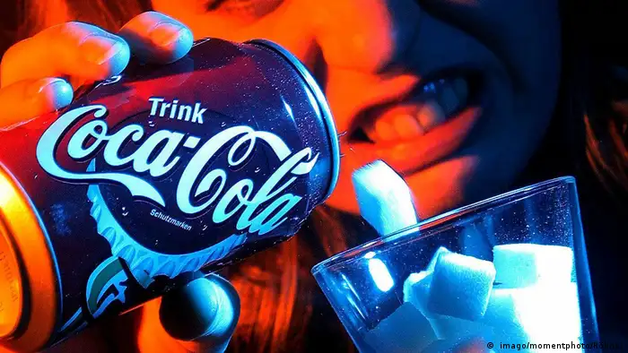 Hoher Zuckergehalt in Coca Cola