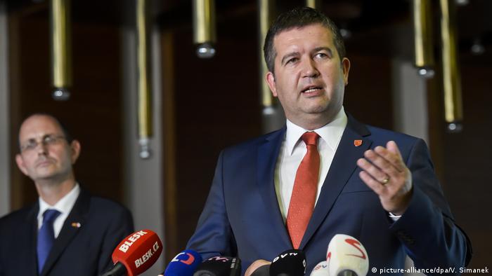 Prag, Tschechien: Christoph Israng und Jan Hamacek