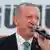 Türkei,  Gumushane:  Recep Tayyip Erdogan hält eine Rede