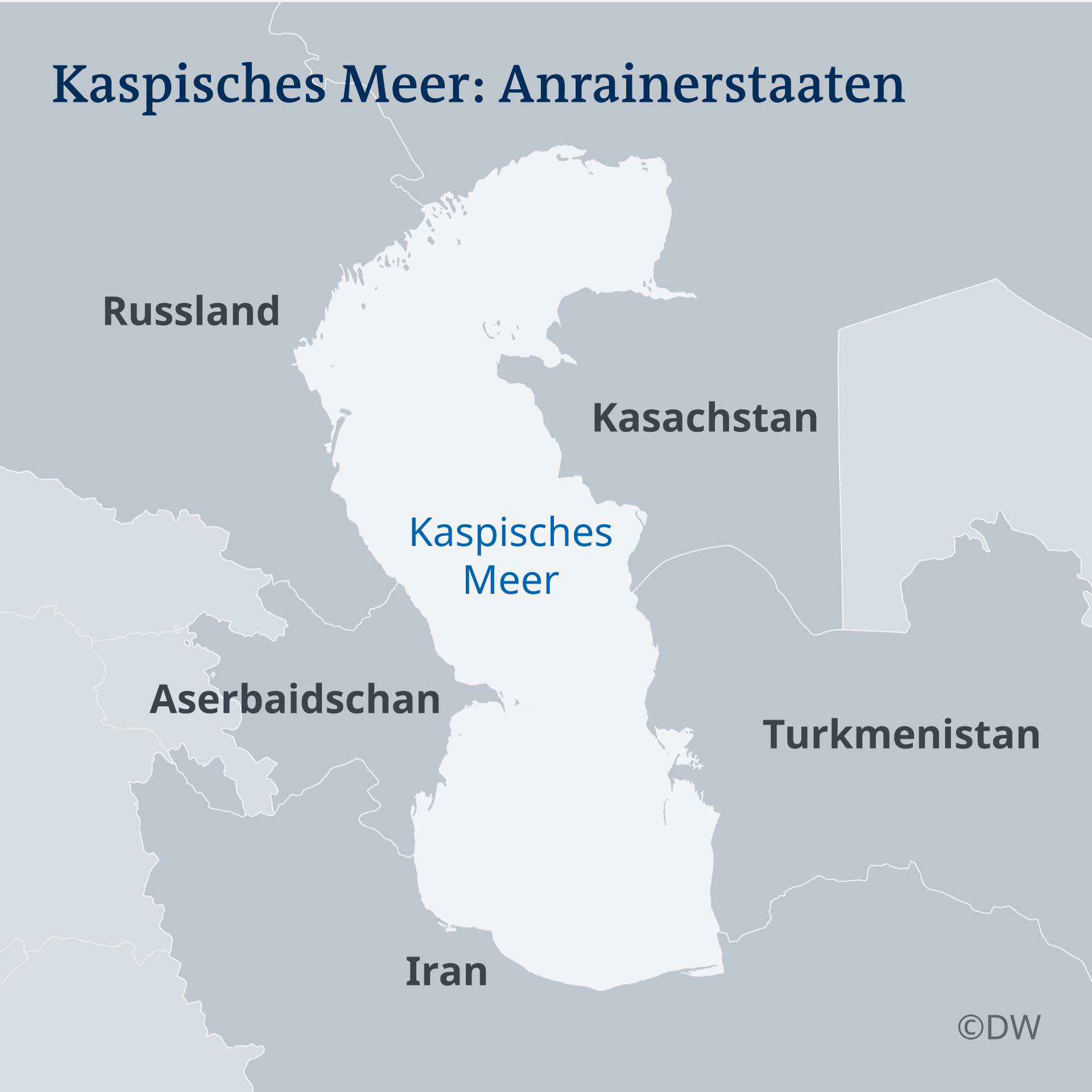 Anrainer teilen Meeresboden auf – DW – 12.08.2018