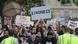 Counterprotesters scream and hold signs at Jason Kessler, the main organizer of the Unite the Right rally during the Unite the Right 2 rally near the White House in Washington Counterprotesters scream and hold signs at Jason Kessler, the main organizer of the Unite the Right rally during the Unite the Right 2 rally near the White House in Washington