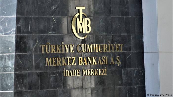 Turkey's central bank head office in Ankara