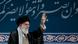 Ali Chamenei, Führer der Islamischen Republik Iran während einer Rede in Teheran Ali Chamenei, Führer der Islamischen Republik Iran während einer Rede in Teheran