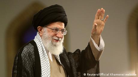 Iran Ali Chamenei während einer Rede in Teheran (Reuters/Official Khamenei website)