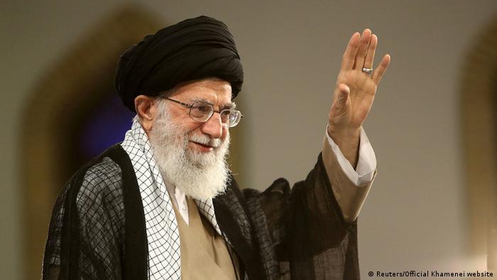 Iran Ali Chamenei während einer Rede in Teheran (Reuters/Official Khamenei website)