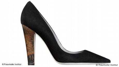 A pump with a heel made of bioplastics (Fraunhofer Institut)