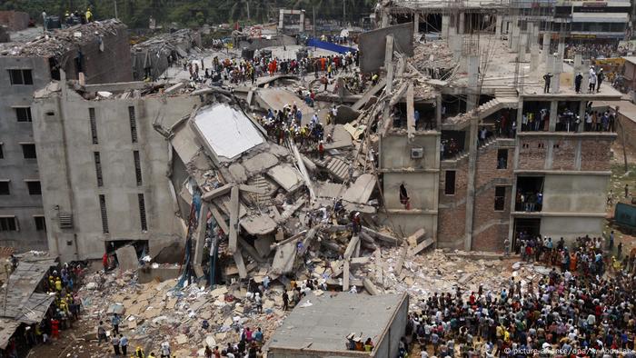Bangladesch, Dhaka: Rana-Plaza-Katastrophe