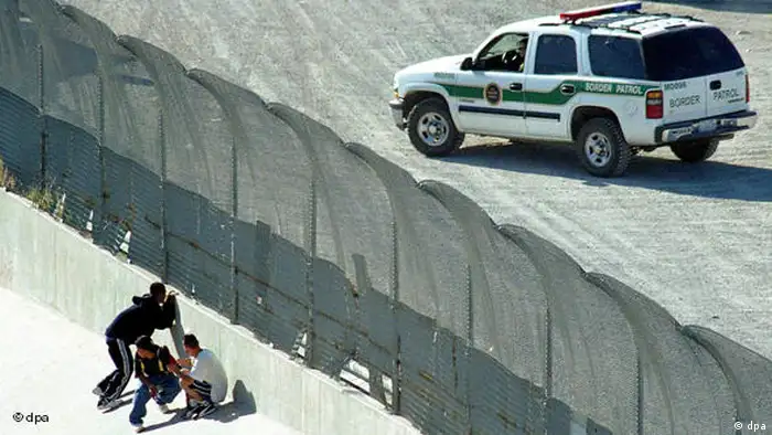 Grenzzaun Mexiko USA (dpa)