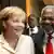 Kofi Annan und Angela Merkel