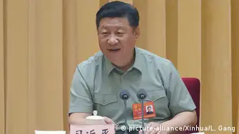 China Peking - Xi Jinping bei CMC Parteitreffen