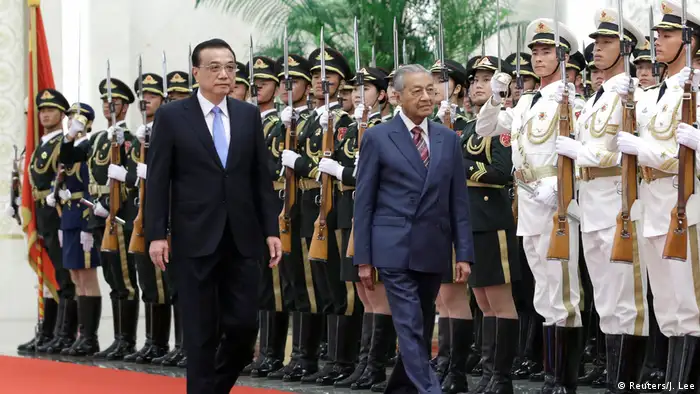 Mahathir Mohamad besucht China