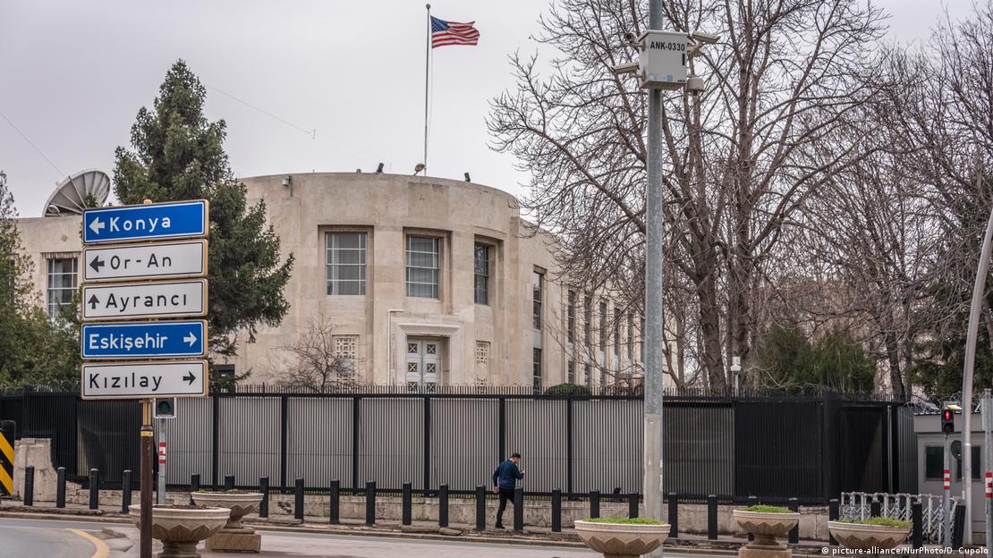 Ankara'da ABD Büyükelçiliği binası 