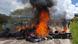 Brazilians burn Venezuelans' belongings Brazilians burn Venezuelans' belongings