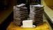 A kilogram of cheese is pictured next to 7,500,000 bolivars A kilogram of cheese is pictured next to 7,500,000 bolivars