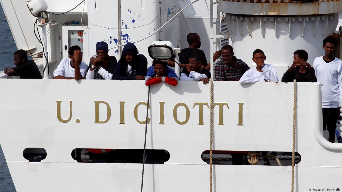 Italy clashes with EU over Diciotti migrant boat