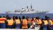 People rescued in the Mediterranean Sea People rescued in the Mediterranean Sea