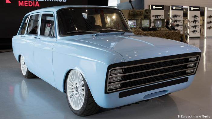 Kalashnikov's CV-1 electric car prototype