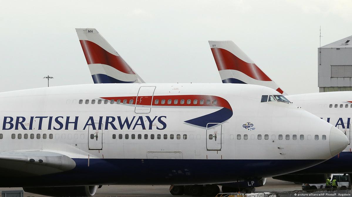British Airways fined for data breach DW 07/08/2019