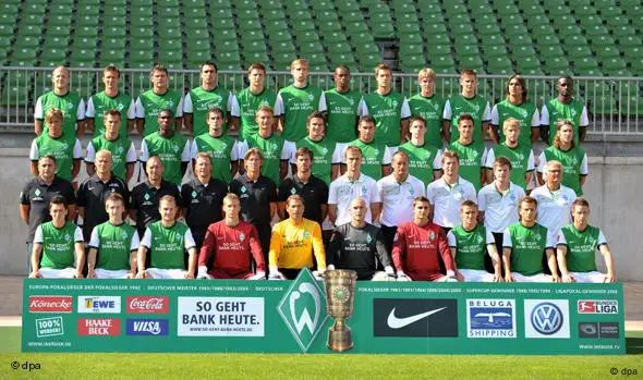 2009 Mannschaftsbild Werder Bremen