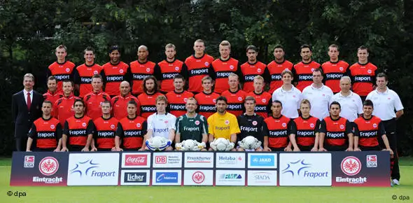 2009 Mannschaftsbild Eintracht Frankfurt