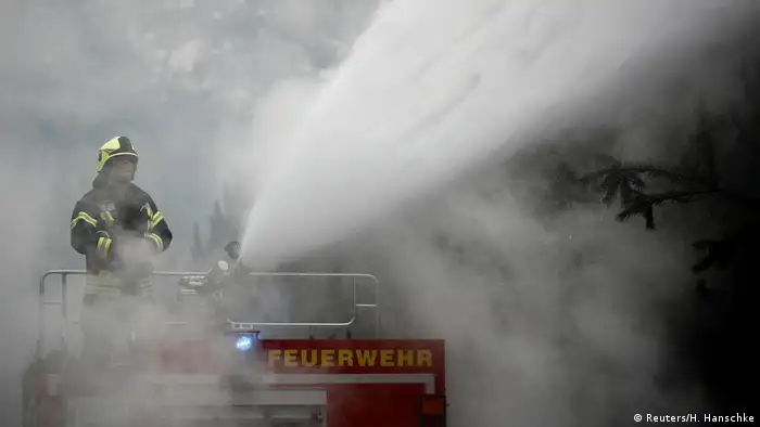 Waldbrände in Brandenburg (Reuters/H. Hanschke)