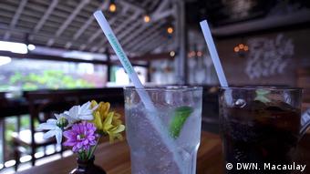 Avani Eco biodegradable straws, Bali, Indonesia