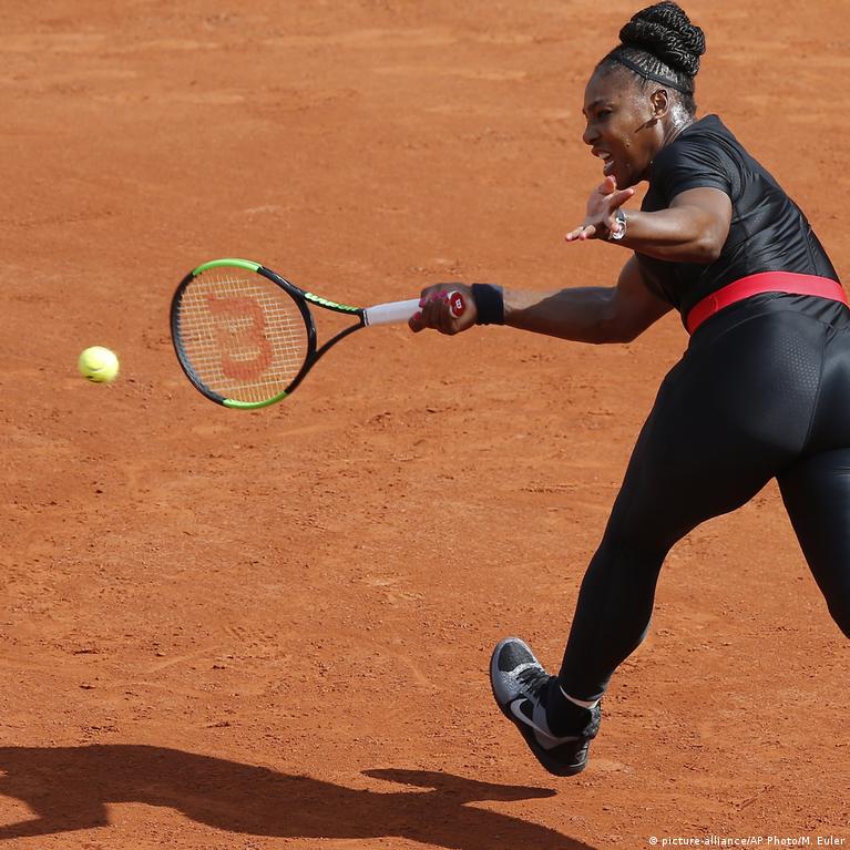 Roland Garros prohíbe el traje postparto de Serena Williams