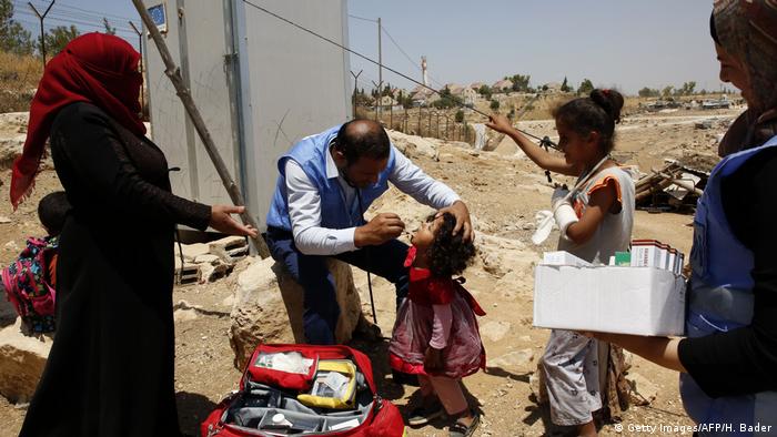 Palästina UNRWA Hilfe im Westjordanland