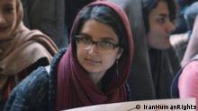 Iranische Studentin und Aktivistin Parisa Rafiee wurde zur sieben Jahren Haft verurteilt.

