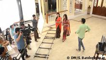 Shooting of a TV serial in progress in Kolkata, India
