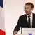 Emmanuel Macron  Rede Paris Frankreich