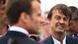 Frankreich, Plevenon: Präsident Emmanuel Macron und Nicolas Hulot Frankreich, Plevenon: Präsident Emmanuel Macron und Nicolas Hulot