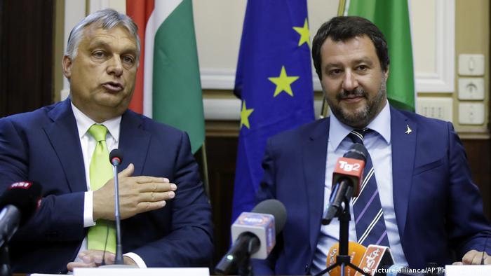 Matteo Salvini i Viktor Orban