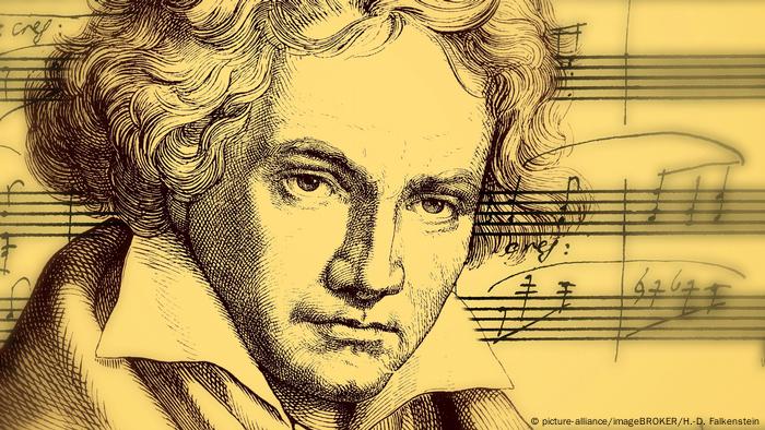 Deutschland Portrait von Ludwig van Beethoven