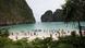 Thailand Maya Bay Phi Phi Leh - Bucht schließt zur Erholung der Korallen Thailand Maya Bay Phi Phi Leh - Bucht schließt zur Erholung der Korallen