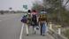 Venezuelan migrants at the border of Peru Venezuelan migrants at the border of Peru