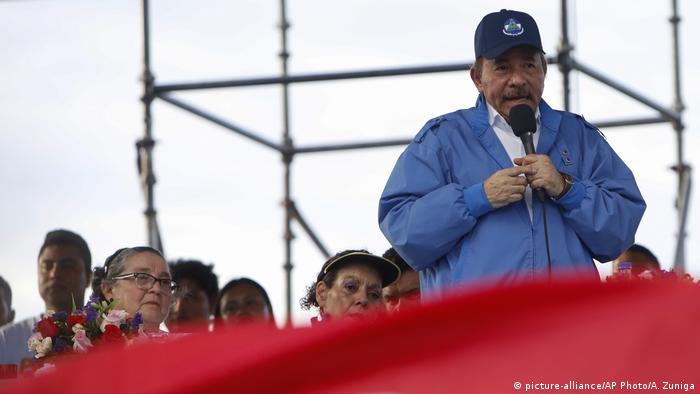 Nicaraguan president Daniel Ortega