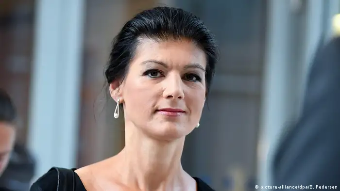 Sahra Wagenknecht - Fraktionsvorsitzende der Partei Die Linke