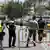 Полиция оцепляет место теракта на Мальорке