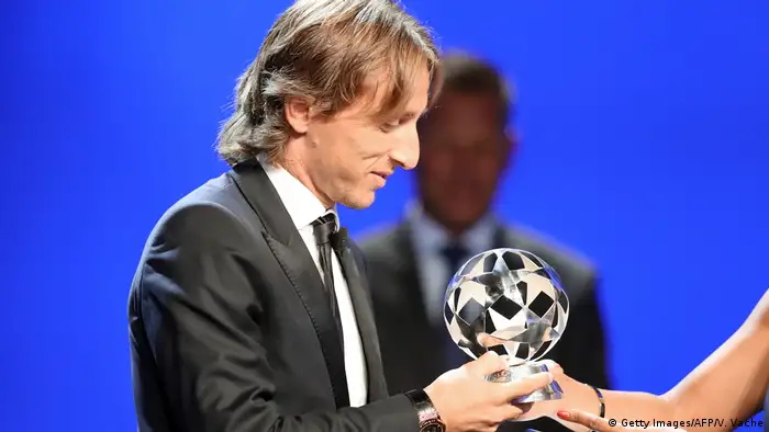 CL- Auslosung | Krönung von Luka Modric zum Europas Fußballer des Jahres in Monaco