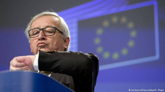 Jean-Claude Juncker EU Kommissionspräsident (picture-alliance/dpa/V. Mayo)